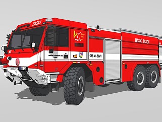 超精细汽车模型 消防车T815-7-21 CAS